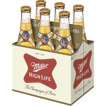 Miller High Life 6 pack 6 pack