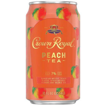 Crown Royal Peach Tea 12 oz can