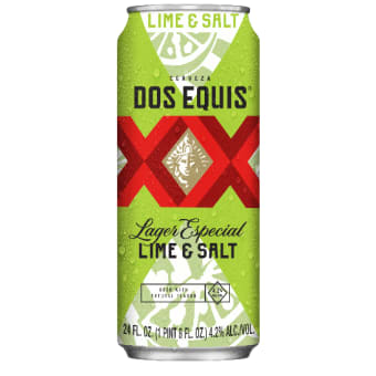 Dos Equis Lime & Salt 24 oz can