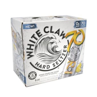 White Claw Pineapple 6 pack 6 pack cans