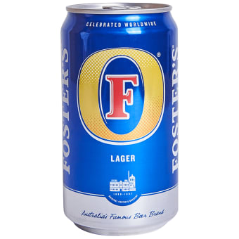 Fosters Lager 25 oz can
