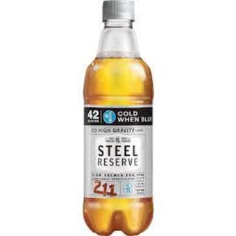 Steel Reserve 42 oz bottle
