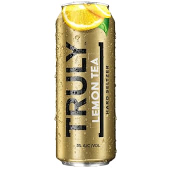 Truly Lemon Tea 24 oz can