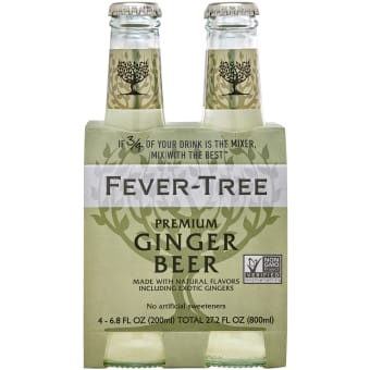 Fever Tree Ginger Beer - 4 bottles / 6.8oz