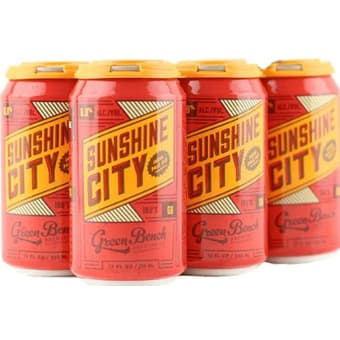 Green Bench Sunshine City IPA - 6 cans / 12oz