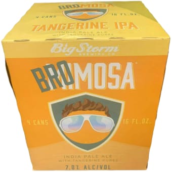 Big Storm Bromosa Tangerine IPA - 4 cans / 16oz