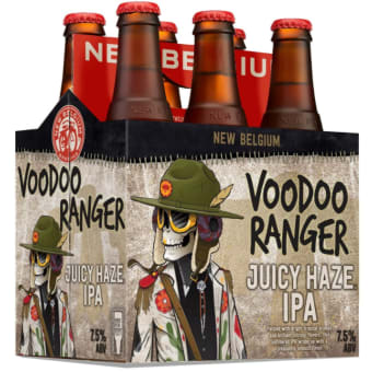 New Belgium Voodoo Ranger Juicy Hazy IPA - 6 cans / 12oz