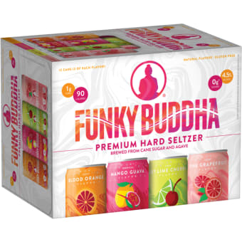 Funky Buddha Premuim Hard Seltzer - 12 cans / 12oz