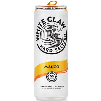 White Claw Mango Hard Seltzer - 1 can / 19.2oz