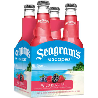 Seagram's Escapes Wild Berry - 4 bottles / 11.2oz