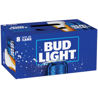 Bud Light - 8 cans / 16oz