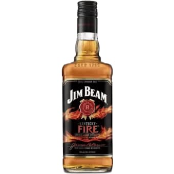 Jim Beam Kentucky Fire Bourbon Whiskey - 750mL
