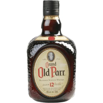 Grand Old Parr 12 Year old Scotch Whiskey Scotch - 750mL