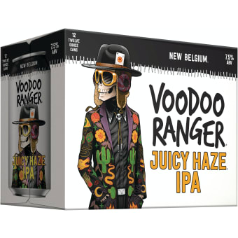 Voodoo Ranger Ipa Juicy Haze - 12 Pack/ 12oz Cans
