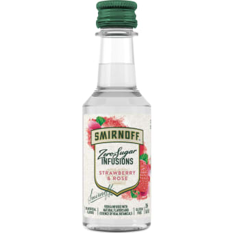 Smirnoff Strawberry & Rose Zero Sugar - 50mL