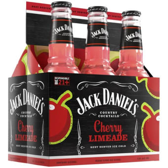 Jack Daniel's Country Cocktails Cherry Limeade - 6 bottles / 12oz