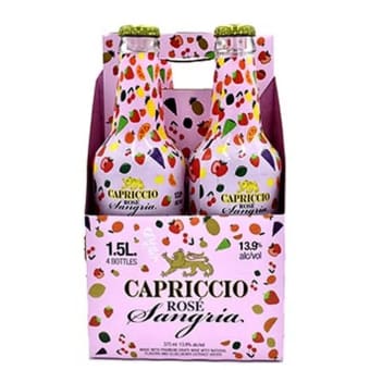 Capriccio Rosé Sangria - 4 bottles / 375mL