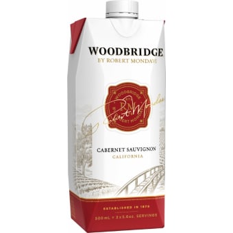 Robert Mondavi Woodbridge Cabernet Sauvignon - 500mL Carton