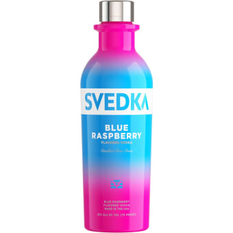 Svedka Blue Raspberry Flavored Vodka - 375mL