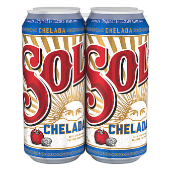 Sol Chelada - 4 cans / 16oz