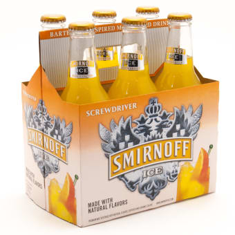 Smirnoff Ice Screwdriver - 6 bottles / 11.2oz