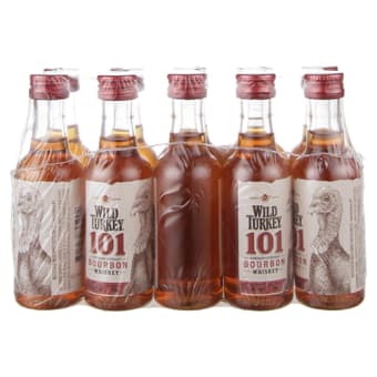 Wild Turkey 101 - 10 bottles / 50mL