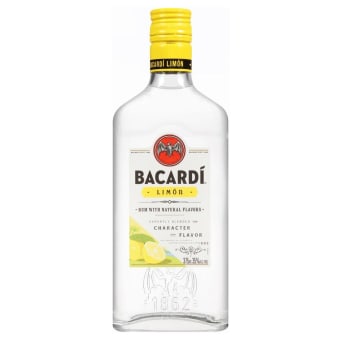 Bacardí Limón Flavored White Rum - 375mL