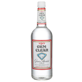 Gem Clear Grain Alcohol - 1L