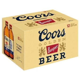 Coors Banquet 12pk 12oz bottles