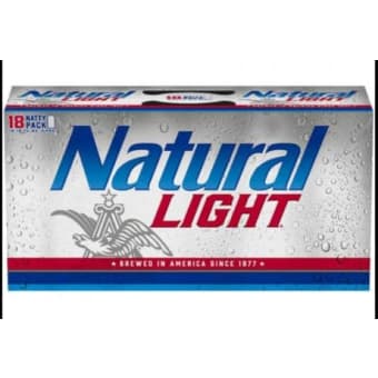 Natural Light 12oz can 12-pack