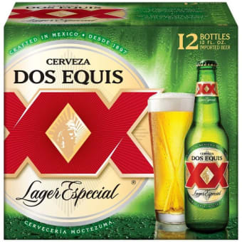 Dos equis 12pk 12oz bottles