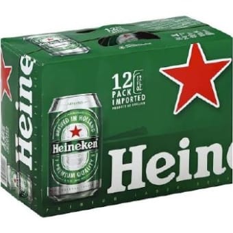 Heineken 12pk 12oz cans