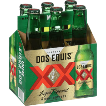 Dos Equis Lager - 6 bottles / 7oz