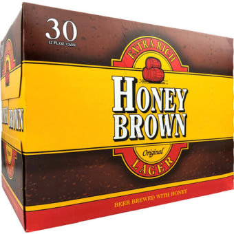 Honey Brown Lager - 30 cans / 12oz