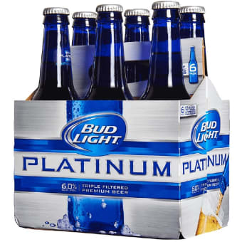 Bud Light Platinum - 6 bottles / 12oz