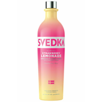 SVEDKA STRAWBERRY LEMONADE 750ML