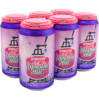 Spindletap Houston Haze - 6 pack can / 12oz