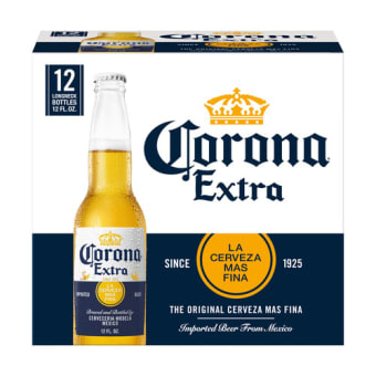 Corona Extra - 12 pack bottle / 12oz