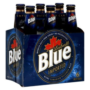 Labatt Blue - 6 pack bottle / 12oz