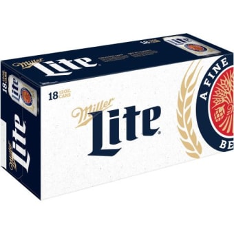 Miller Lite - 18 pack / 12oz