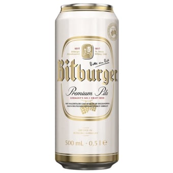 Bitburger - 6 pack can / 12oz