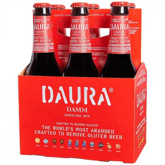 Estrella Daura Damm - 6 pack bottle / 12oz