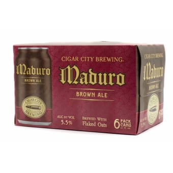 Cigar City Maduro - 6 pack can / 12oz
