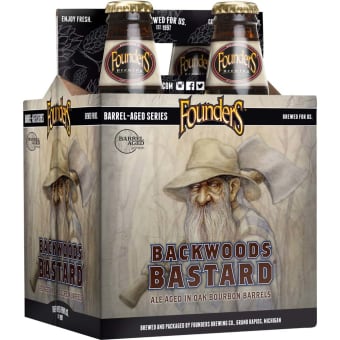 Founders Backwoods Bastard - 4 pack bottle / 12oz