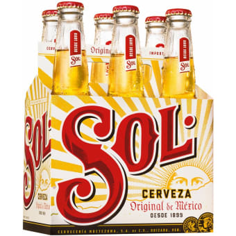 Sol Cerveza - 6 pack bottle / 12oz