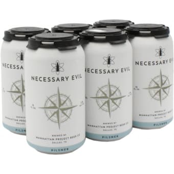 Manhattan Necessary EVIL - 6 pack can / 12oz