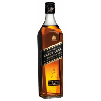 Johnnie Walker Black Label Blended Whiskey Scotch - 750mL