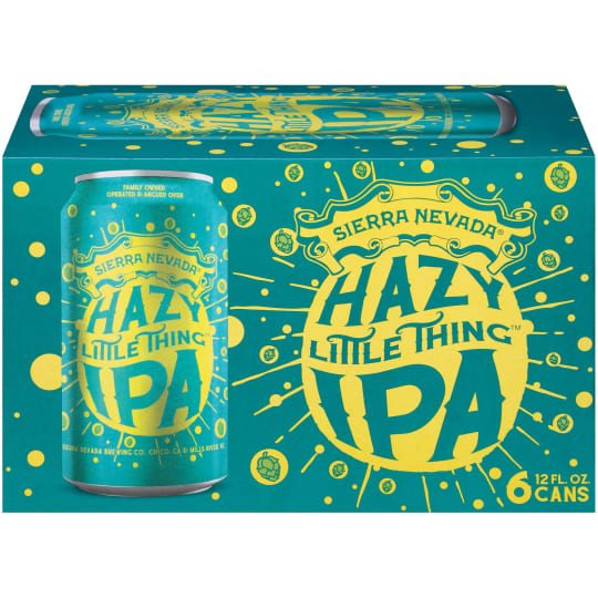 Sierra Nevada Hazy Little Thing IPA 6 pack can Sierra Nevada Hazy Little Thing IPA 6 pack can -