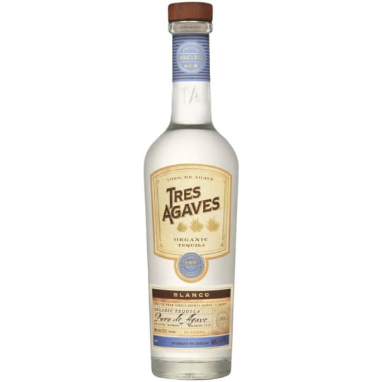 Tres Agaves Blanco Organic Tequila - 