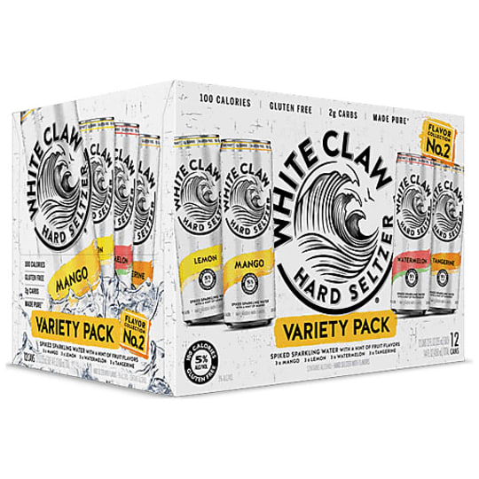 White Claw Variety #2 12 pack can - 